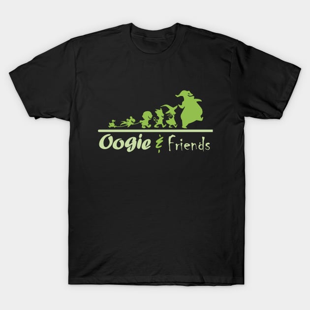 Oogie and Friends T-Shirt by tiranocyrus